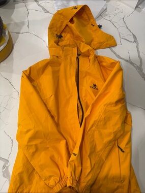 Camel Active Women's Yellow Hooded Ski Jacket